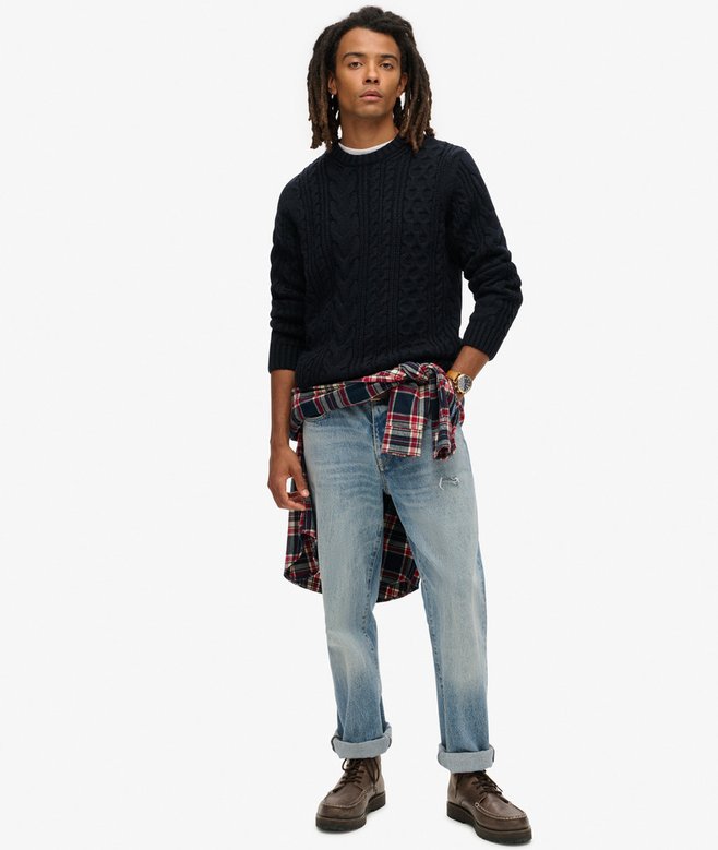 Superdry Jacob Cable Knit Jumper
