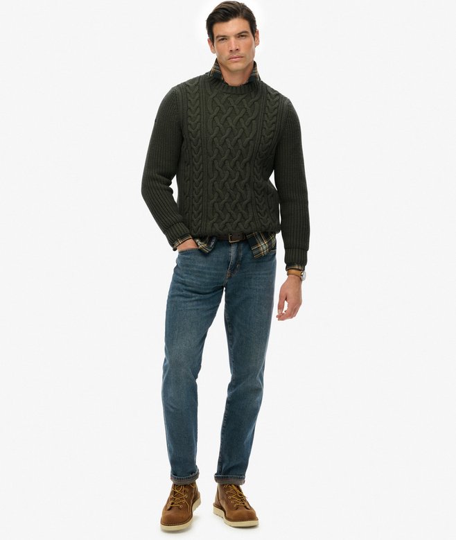 Superdry Jacob Cable Knit Jumper