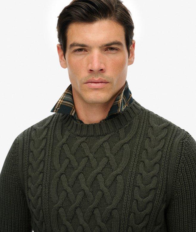 Superdry Jacob Cable Knit Jumper