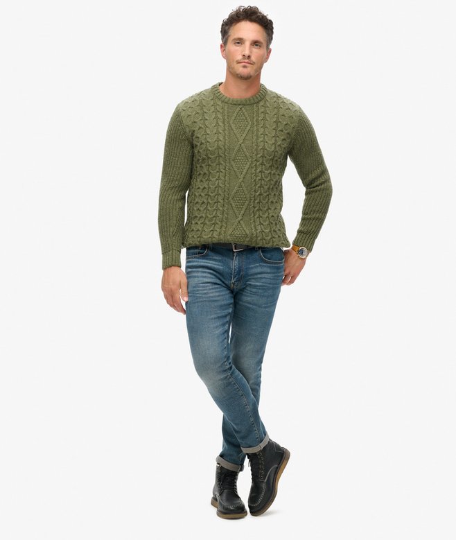Superdry Jacob Cable Knit Jumper