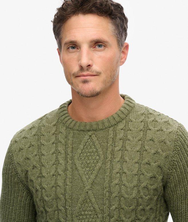 Superdry Jacob Cable Knit Jumper