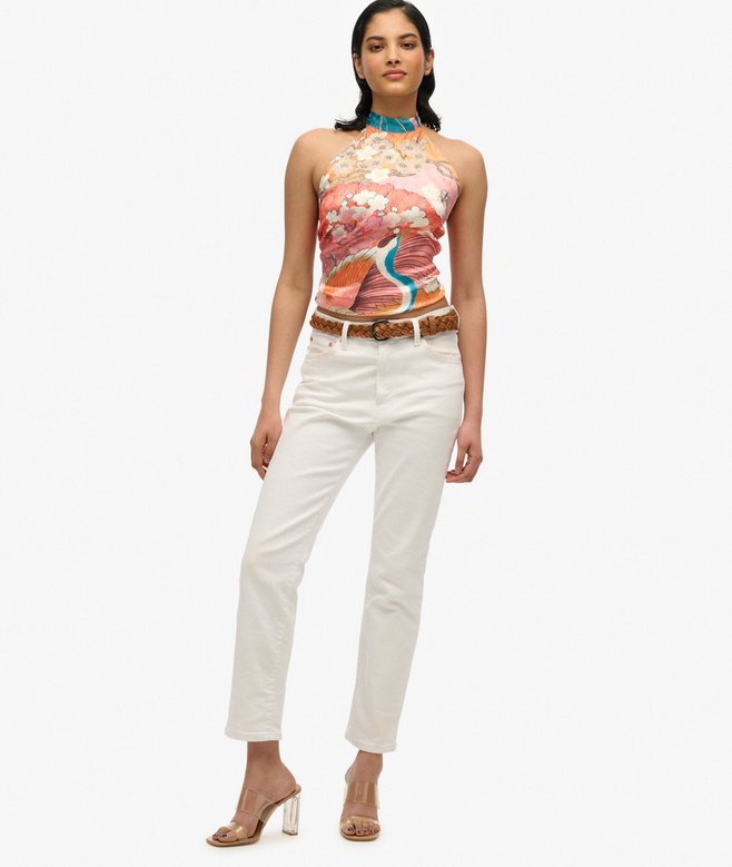 Superdry Jacquard Halter Top
