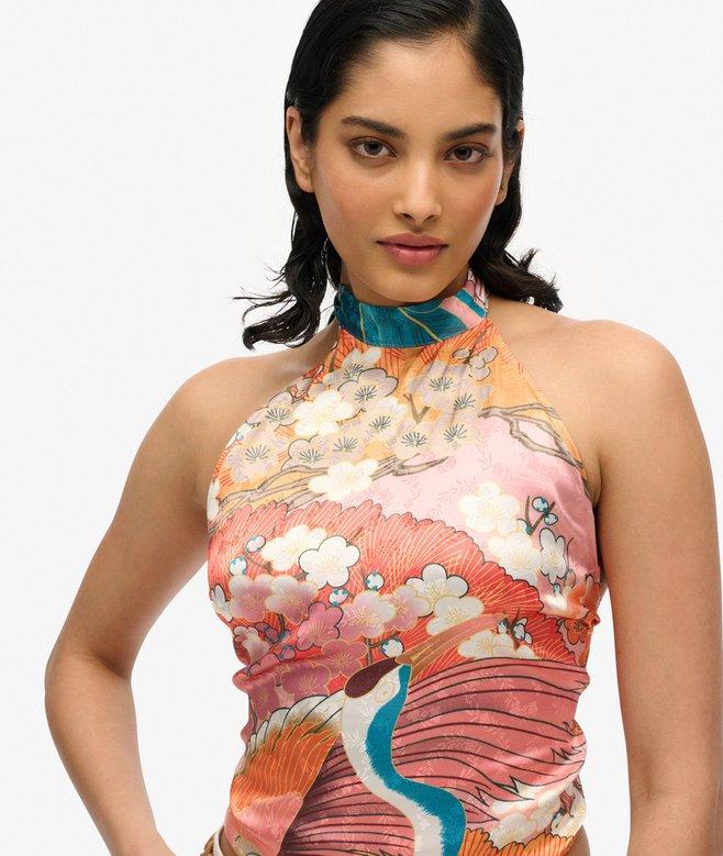 Superdry Jacquard Halter Top