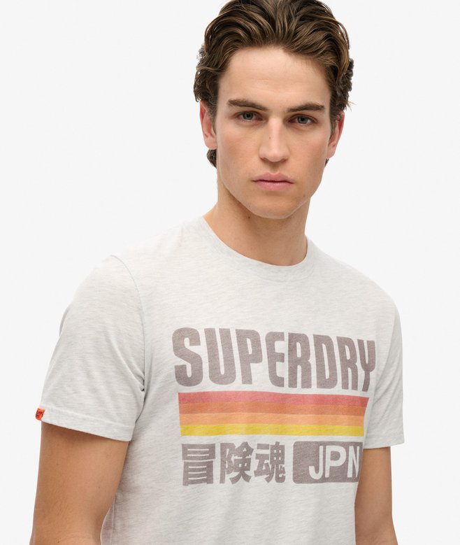 Superdry Japan Stripe Relaxed T-Shirt
