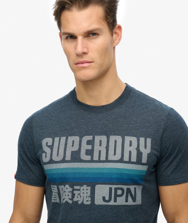 Superdry Japan Stripe Relaxed T-Shirt