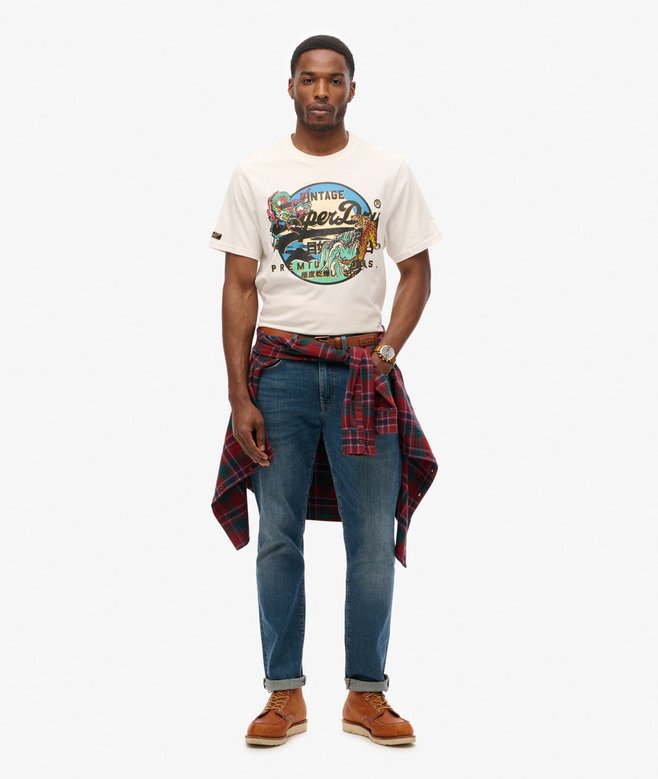 Superdry Japanese Vintage Logo Graphic T-Shirt