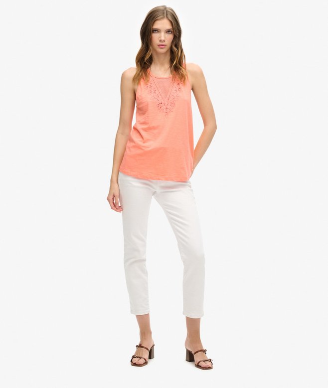 Superdry Jersey Lace Vest