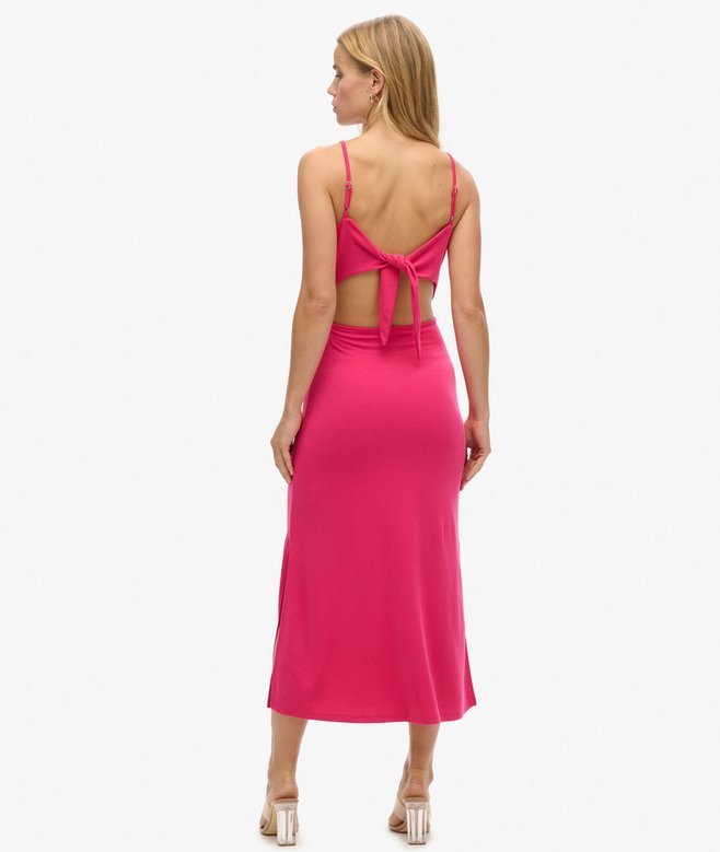Superdry Jersey Open Back Dress