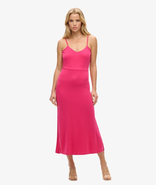 superdry Jersey Open Back Dress