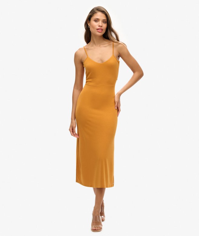 superdry Jersey Open Back Dress