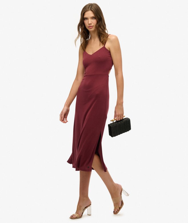 Superdry Jersey Open Back Dress