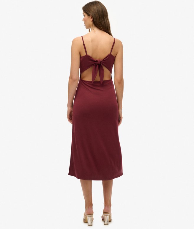 Superdry Jersey Open Back Dress