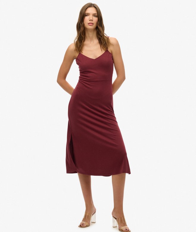 superdry Jersey Open Back Dress