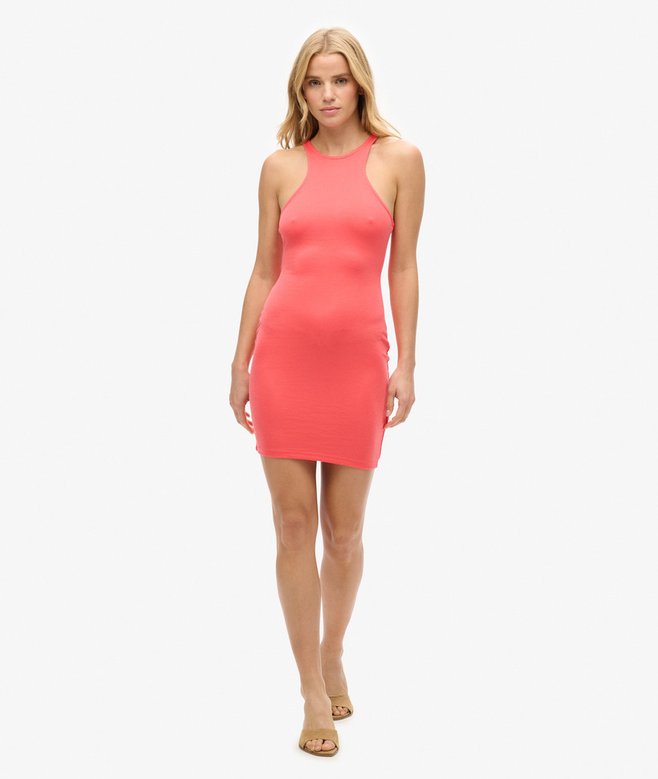 superdry Jersey Racer Mini Dress