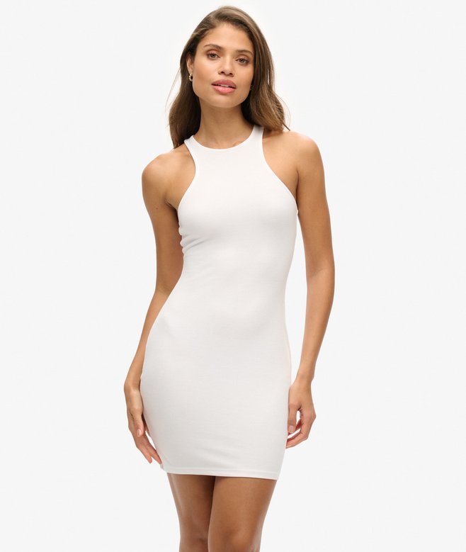 superdry Jersey Racer Mini Dress