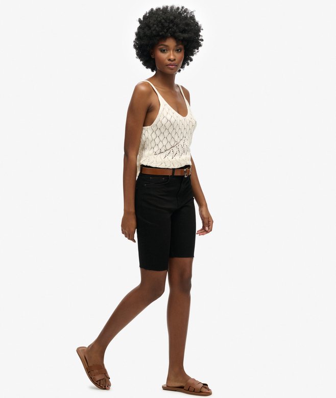 Superdry Kari Long Line Shorts