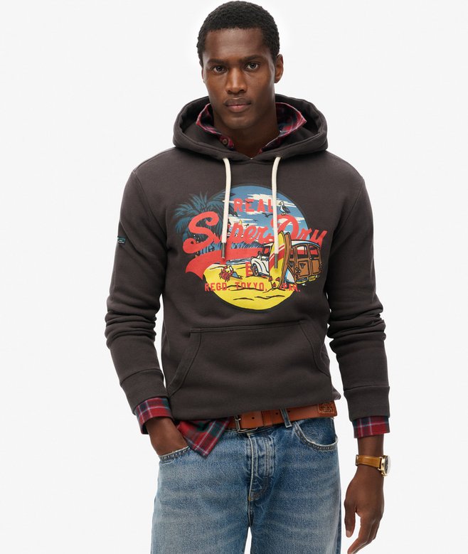 superdry LA Graphic Hoodie