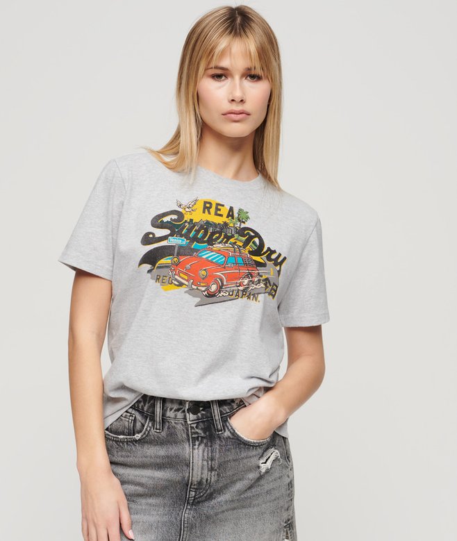 Superdry LA Graphic Relaxed Tee
