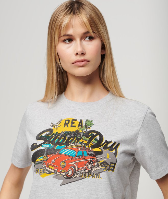 superdry LA Graphic Relaxed Tee