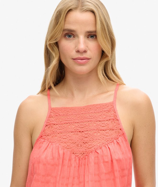 Superdry Lace Cami Beach Top