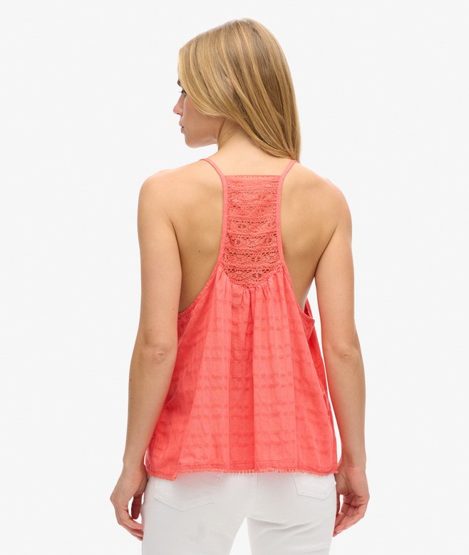 Superdry Lace Cami Beach Top