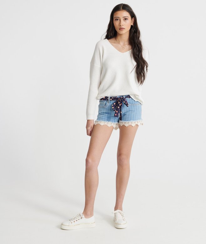Superdry Lace Hot Shorts