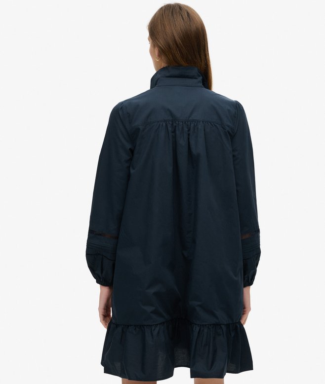 Superdry Lace Mix Shirt Dress