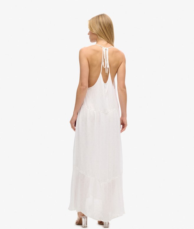 Superdry Lace Trim Maxi Dress