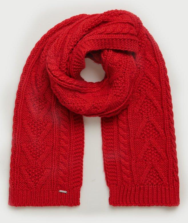 Superdry Lannah Cable Scarf