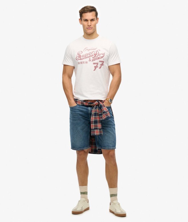 Superdry Leather & Boot Co Script T-Shirt