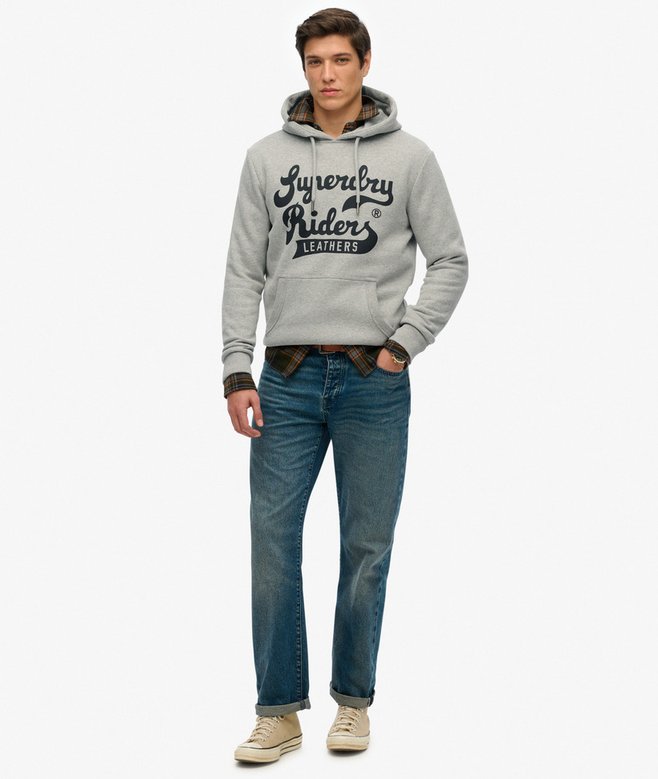 Superdry Leathers Hoodie