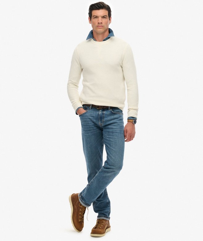 Superdry Light Weight Cotton Texture Jumper