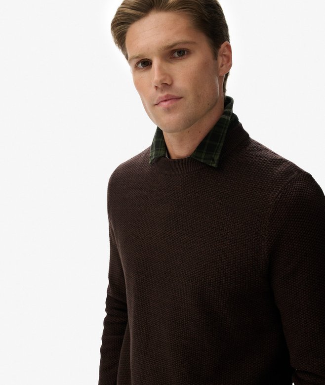 Superdry Light Weight Cotton Texture Jumper