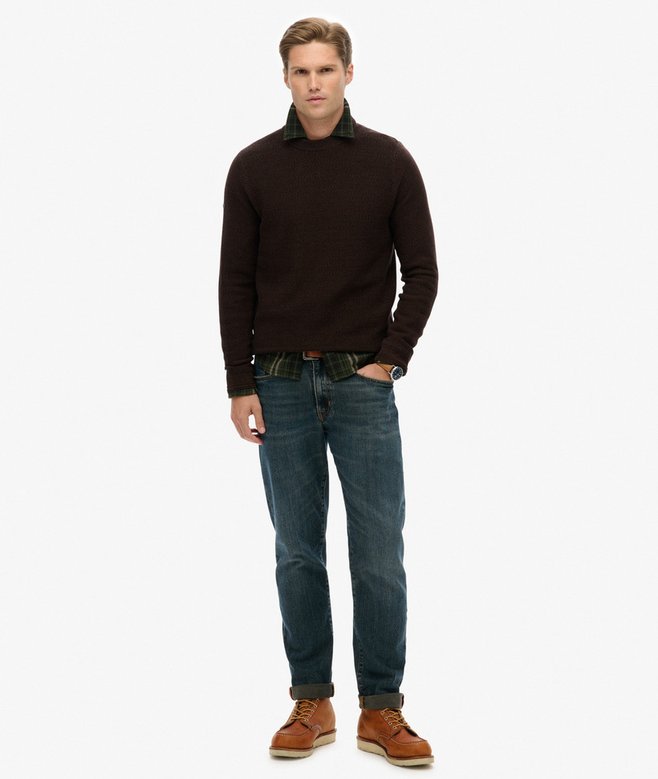 Superdry Light Weight Cotton Texture Jumper