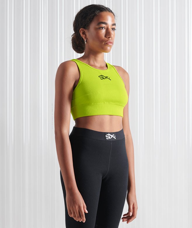 superdry Limited Edition SDX Sports Crop Top