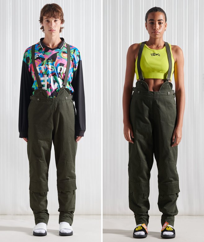 superdry Limited Edition SDX Unisex Dungarees