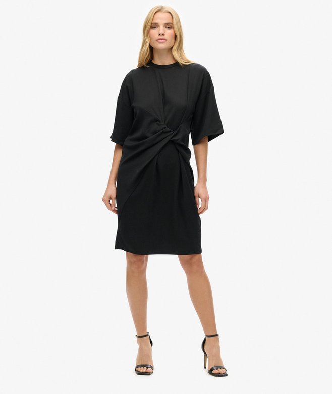 superdry Limited Edition Twist T-Shirt Dress