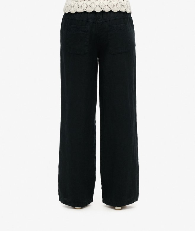 Superdry Linen Low Rise Pants