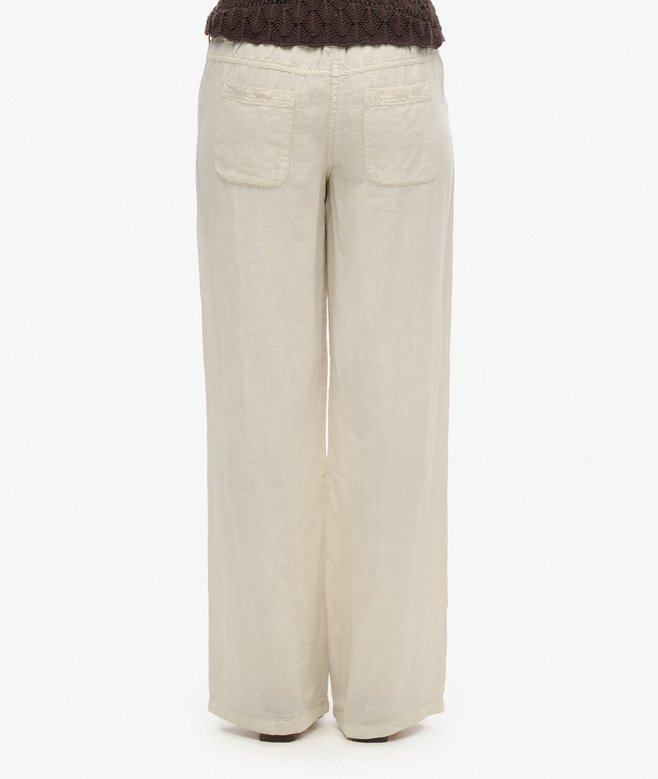 Superdry Linen Low Rise Pants