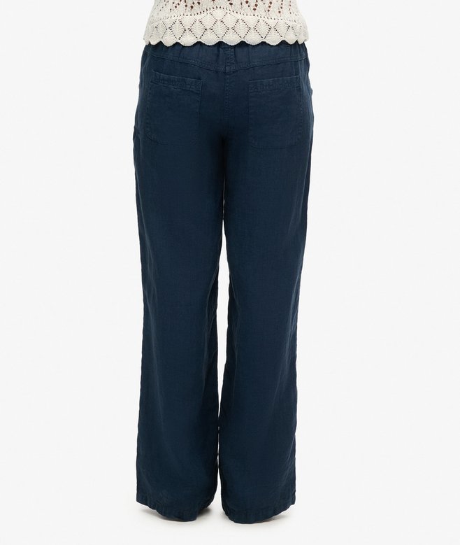 Superdry Linen Low Rise Pants