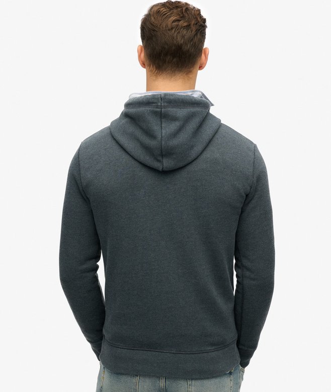 Superdry Lo-Fi Outdoor Mono Relaxed Hoodie