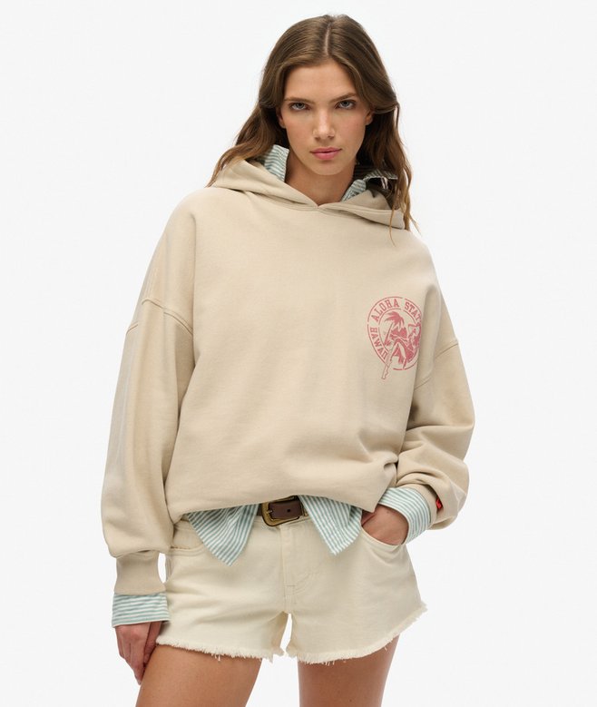 superdry Lo-fi Outdoor Oversized Hoodie