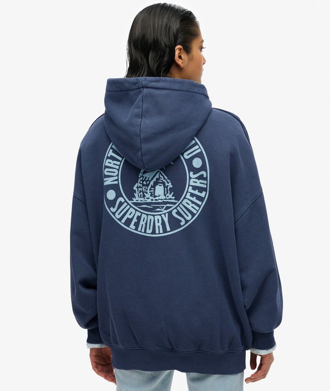 Superdry Lo-fi Outdoor Oversized Hoodie