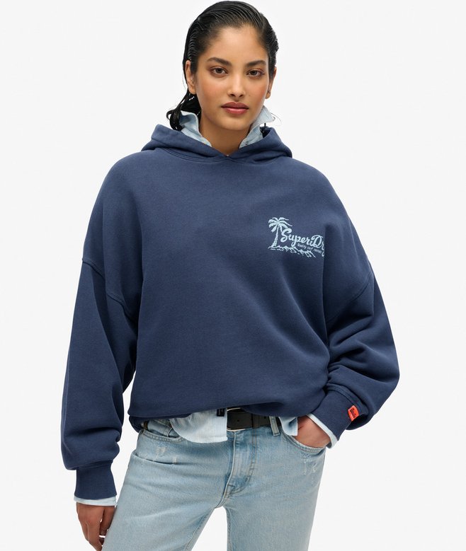 superdry Lo-fi Outdoor Oversized Hoodie