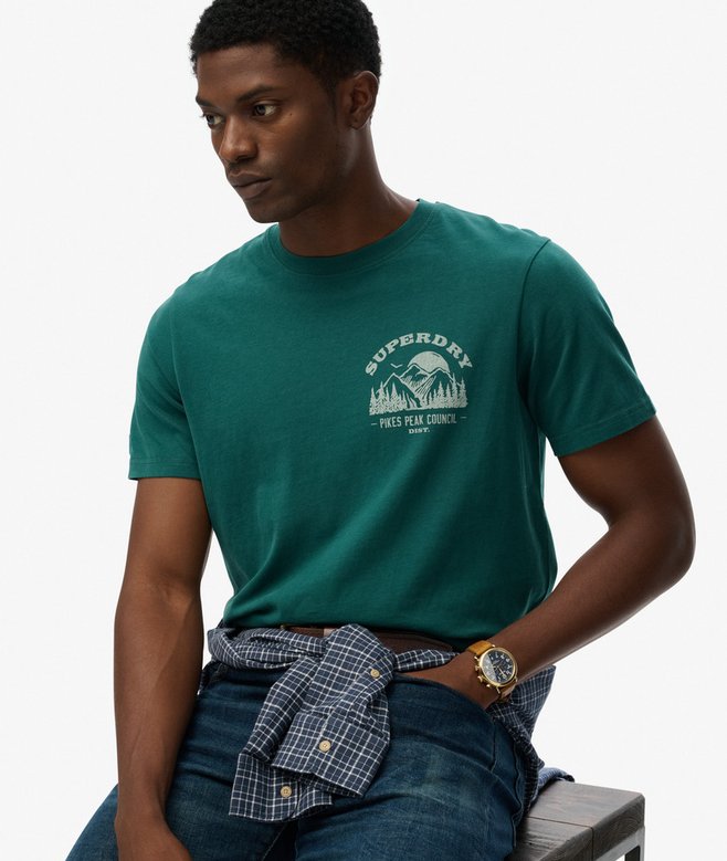Superdry Lo-fi Outdoors Chest T-Shirt