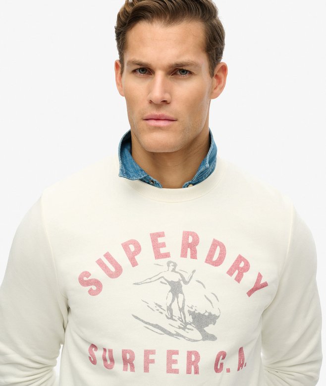 Superdry Lo-Fi Outdoors Relaxed Crew Sweatshirt