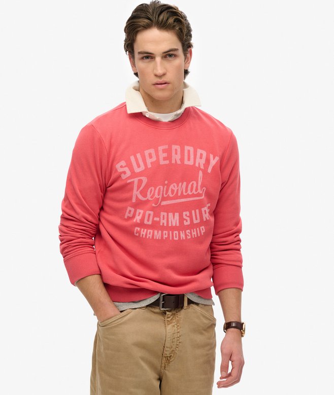 superdry Lo-Fi Outdoors Relaxed Crew Sweatshirt