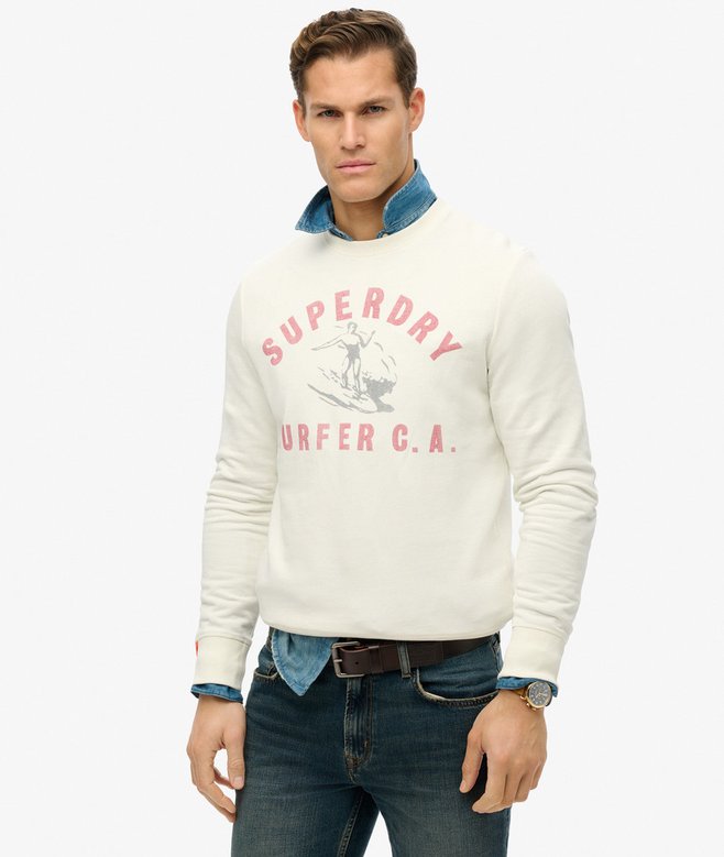 superdry Lo-Fi Outdoors Relaxed Crew Sweatshirt
