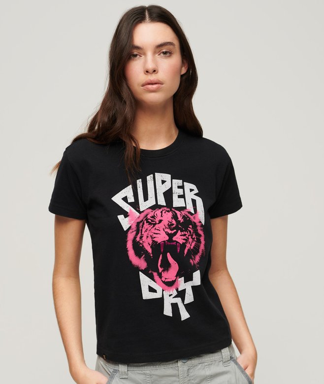 superdry Lo-fi Rock Graphic T-Shirt