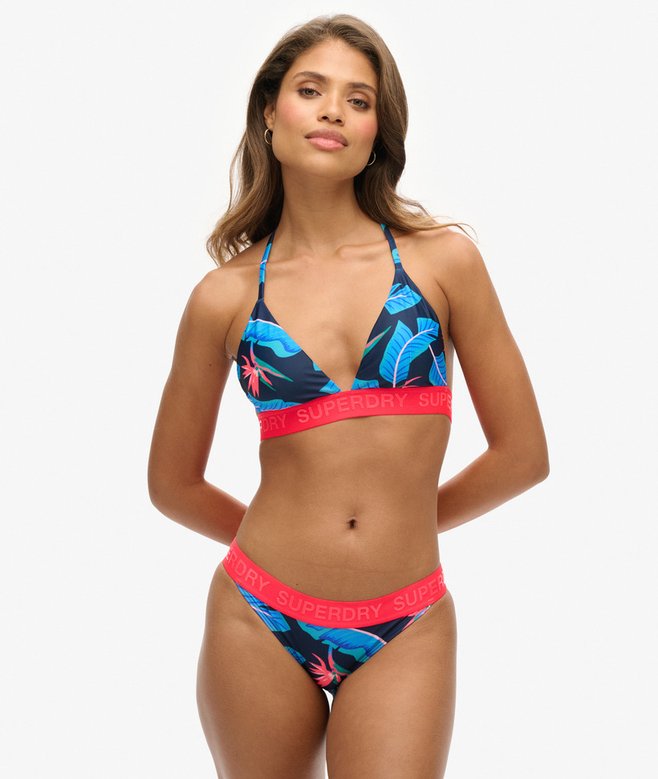 Superdry Logo Triangle Bikini Top